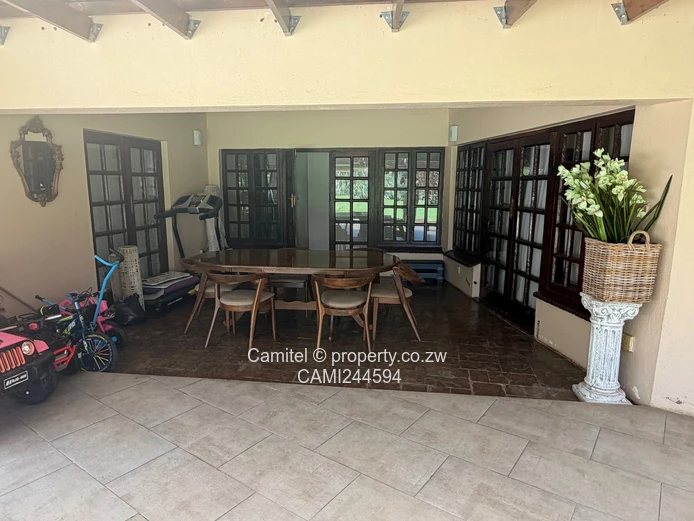 Borrowdale Brooke inside the boom 4-Bed Home with Pool, Covered Patio & Borehole (Sole Mandate)