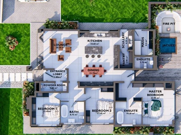 6 Unit Townhouse Complex