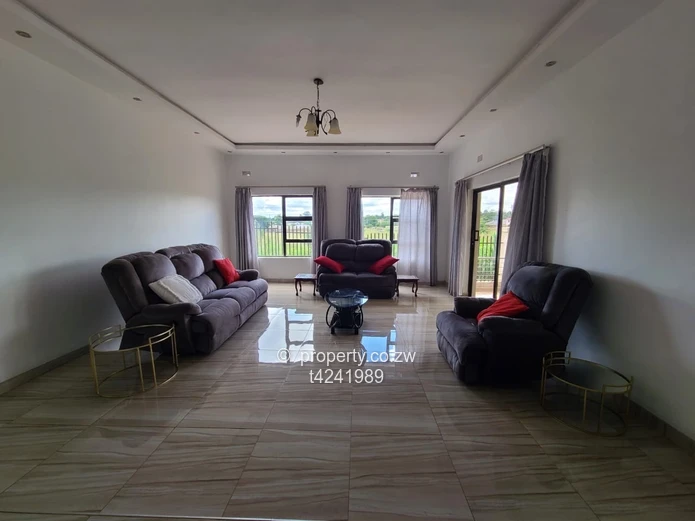 Borrowdale Pomona 7 beds fully furnished house to rent.