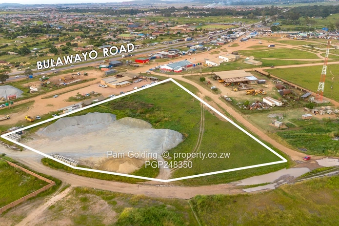 Prime 1.2 Hectares of Commercial Land Just Off Bulawayo Road (Sole Mandate)