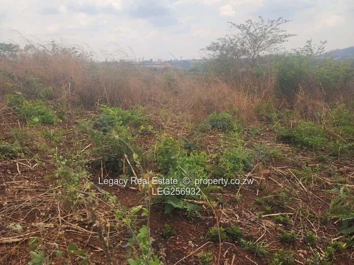 6358 m² Bindura Commercial Land — Red Soil, Gravel Road
