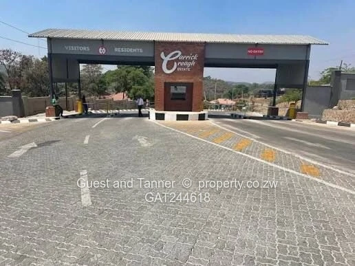 Prime Elevated Residential Stand for Sale in Carrick Creagh Estate, Harare North