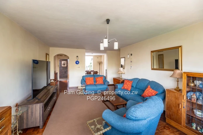 Flat overlooking golf course