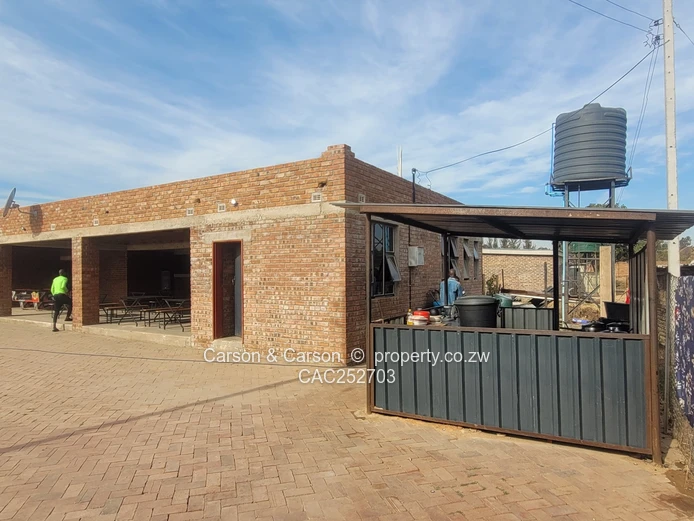 A single storey commercial building strategically lacated in the heart of Mabvuku
