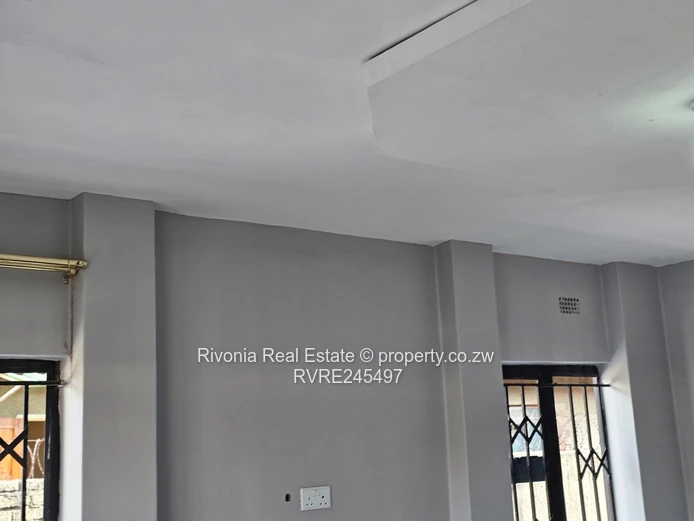 Budiriro 2BR/2BA  — Fresh Grey Interior & Secure main  Grills with 2 wings  