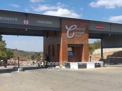 Prime Elevated Residential Stand for Sale in Carrick Creagh Estate, Harare North