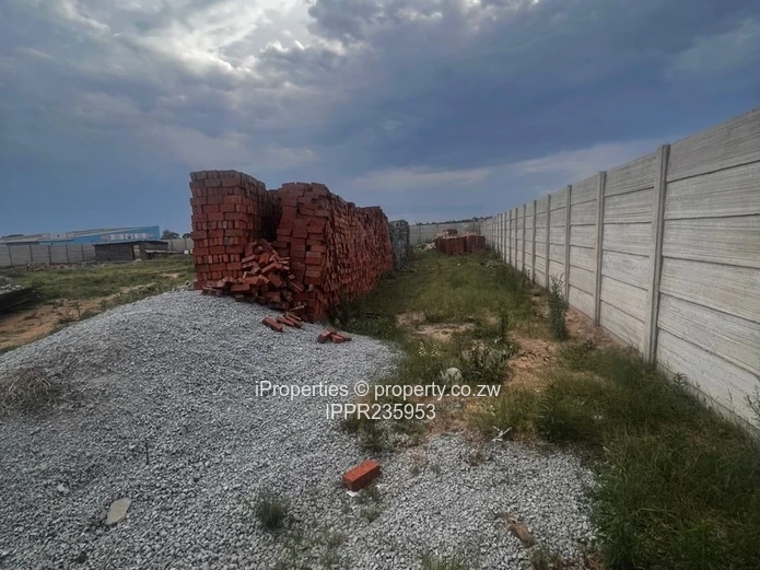 Gated 1877m² Industrial Lot — Prime Whitecliff Access