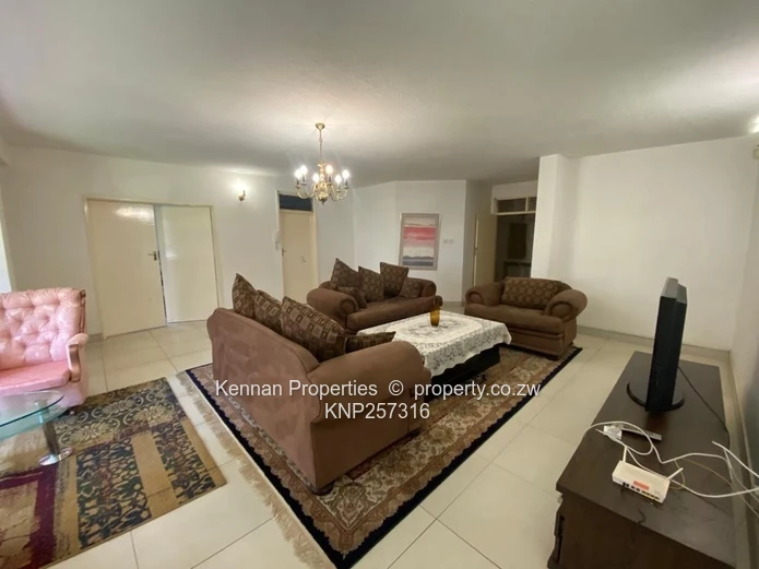 FURNISHED - Prestigious Northfields Complex overlooking Harare Sports Club