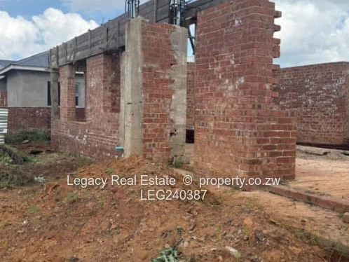 Pomona Nyeredzi Park Incomplete House For Sale
