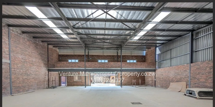 Newly built warehouse bays