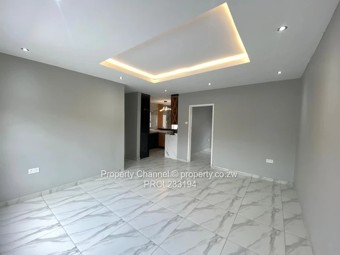 Modern 1-Bed Flat in Pomona, Harare North — Borehole