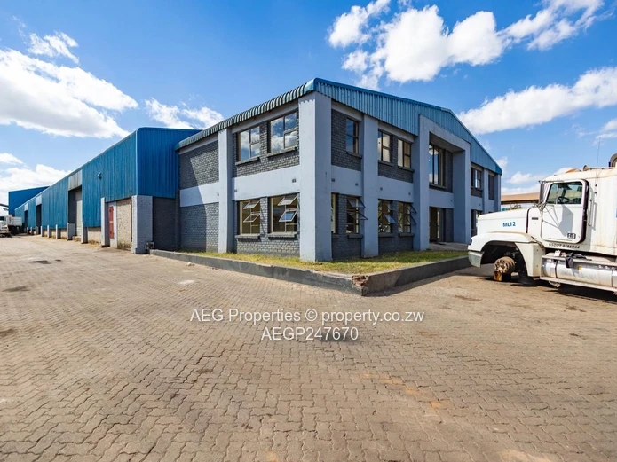 Madokero 2,400m² Warehouse/Factory — Two-storey offices, Borehole