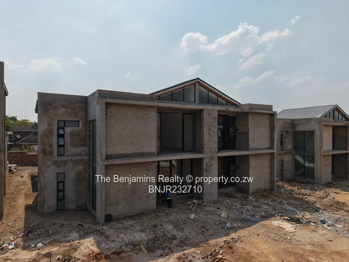 Semi - detached duplex apartments 