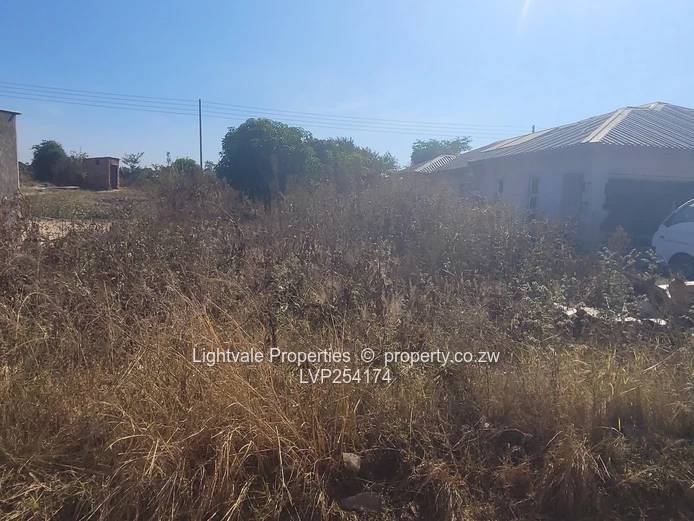 Vacant stand in Glen View Extension  (Sole Mandate)