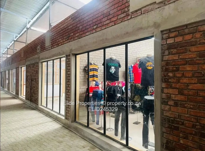 6000m² Glass-Front Retail Mall in Waterfalls with Borehole