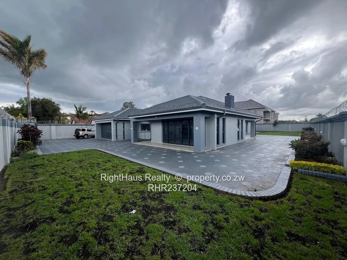 Gated Highlands, Harare North — 4-Bed Modern Home, Borehole (Sole Mandate)