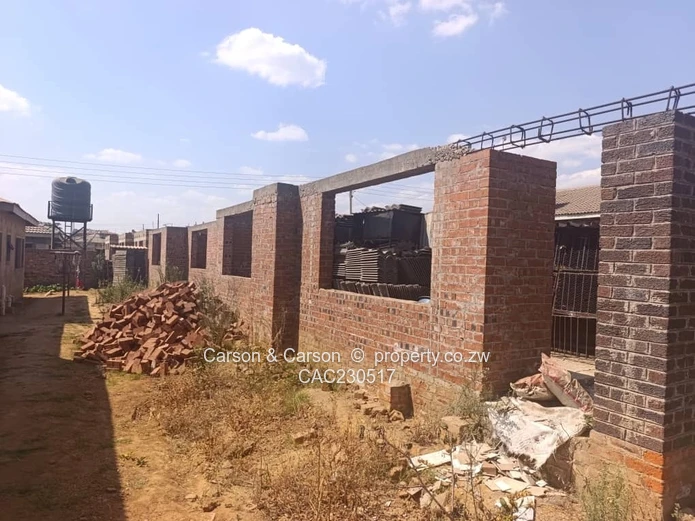 Incomplete house in New Marimba 