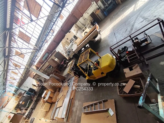 Factory With Offices, Storage, Security And Borehole