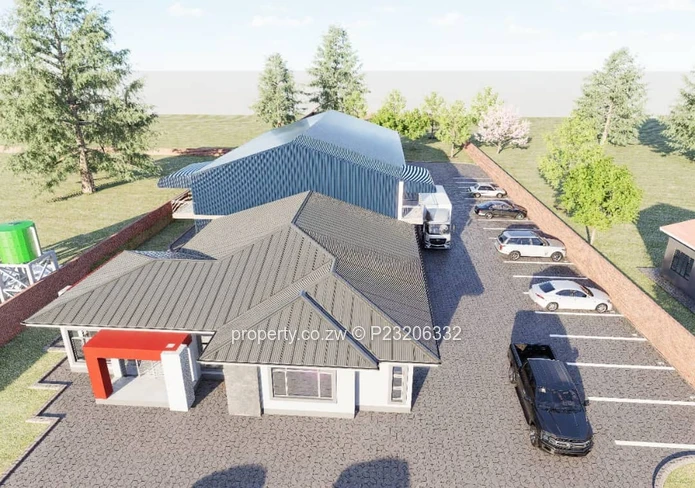 Office & Warehouse Space Coming Soon: 1350m² on 6800m² – Borehole, Airport Harare