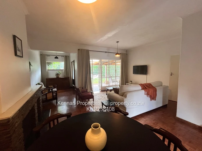 furnished garden flat for rent 
