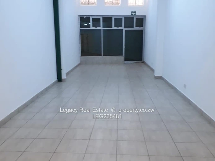 Harare CBD Downtown  Shop To Let