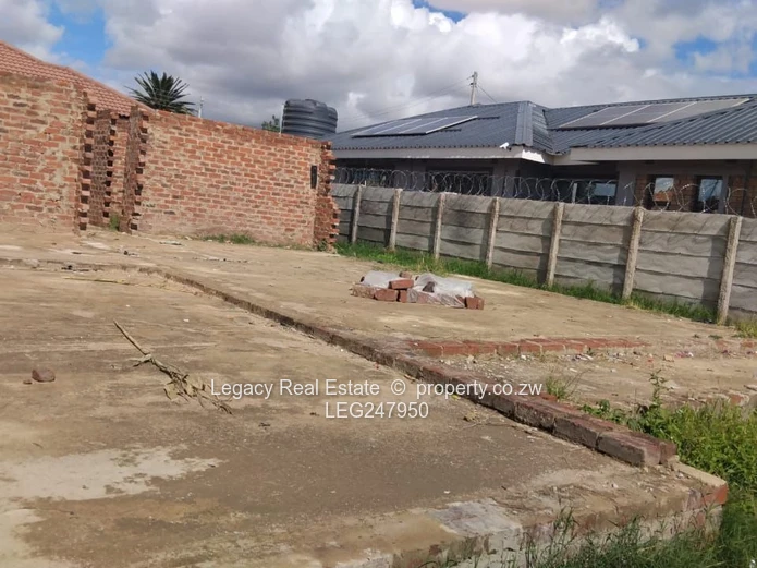 Incomplete Family Home For Sale In Budiriro 5B