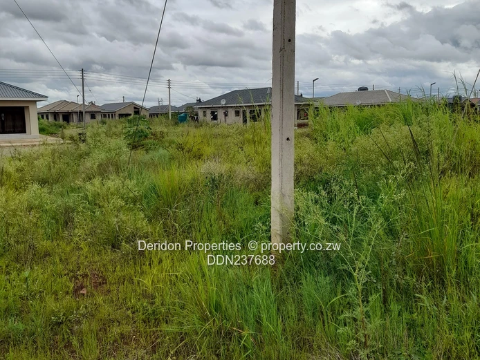 Fully serviced stand in a gated community 