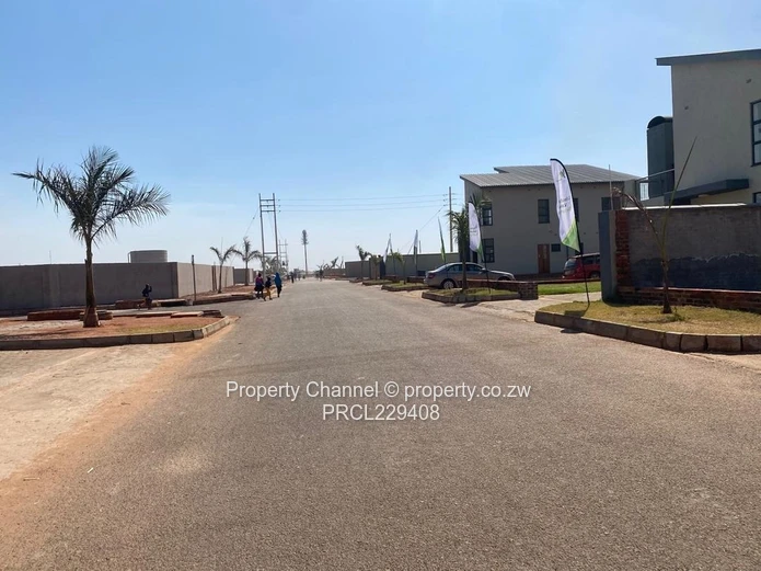 Stands galore in a  brand new gated development.