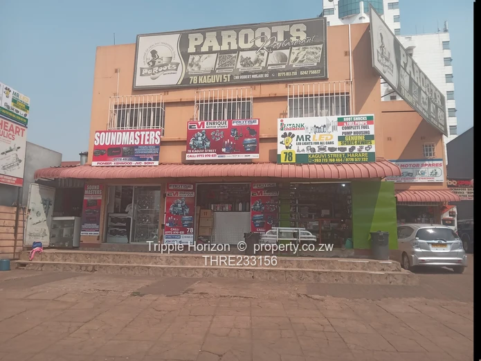 Commercial property for sale along kaguvi street harare cbd 