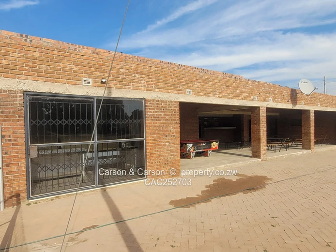 A single storey commercial building strategically lacated in the heart of Mabvuku