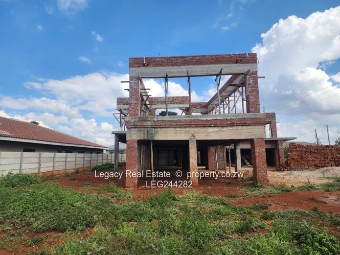 Unfinished 7-Bed Double-Storey Shell with Garage, Fairview
