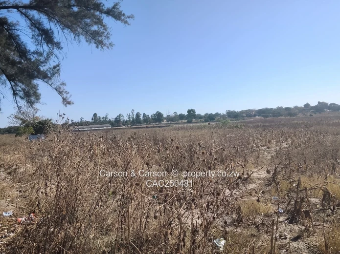 2000 m² Commercial/Industrial Land — Chitungwiza Main Road