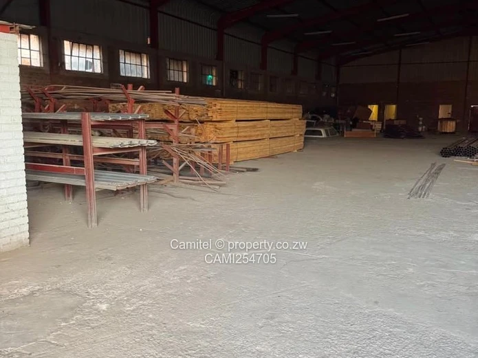 Graniteside Warehouse & Yard — 3,447 m² with Borehole,800sqm undeveloped land