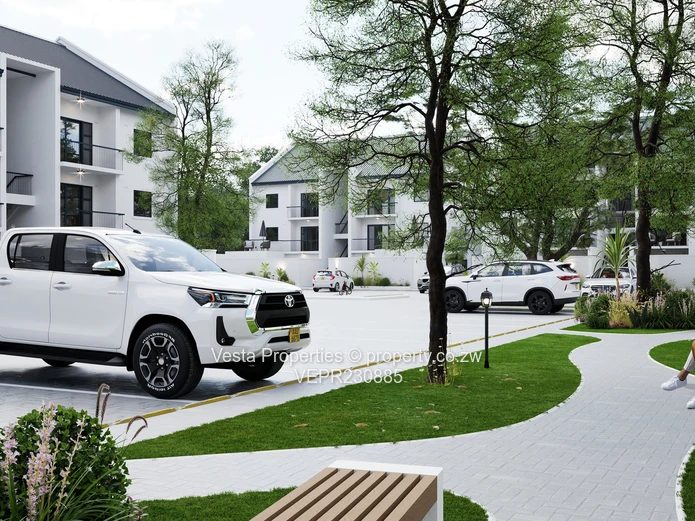 Luxury 1-Bed Apartment complex in Borrowdale