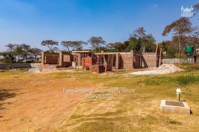 Incomplete 4-bed House with a Good Borehole (Sole Mandate)