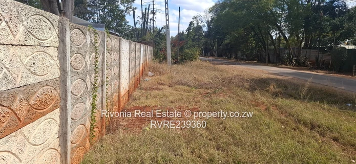 Borrowdale 8119sqm Ideal for cluster development 