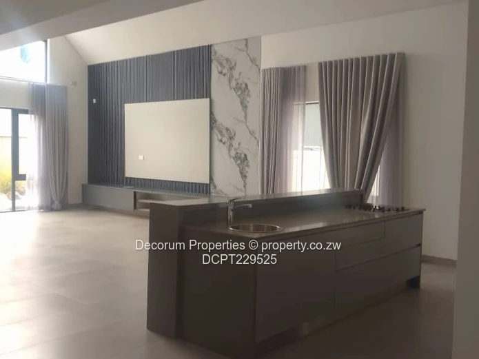 Spacious 4-Bedroom Double- storey Home with Borehole in Borrowdale for Rent!