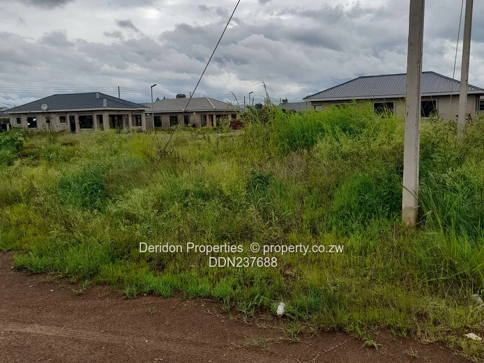 Fully serviced stand in a gated community 