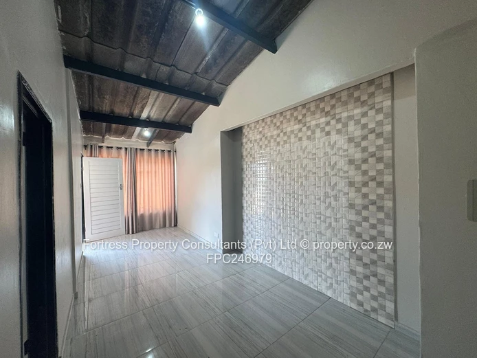  3-Bed Walled & Gated House in Mabvuku — Tiled