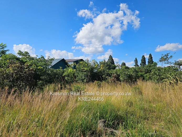 Vacant 670 m² Commercial Plot in Marondera behind chicken inns main branch