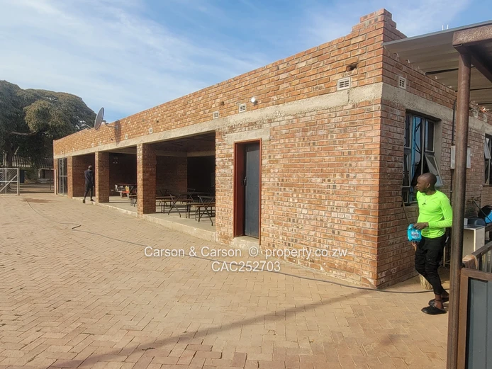 A single storey commercial building strategically lacated in the heart of Mabvuku