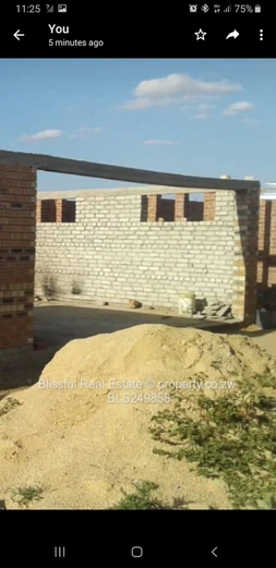 incomplete 3 Bedroomed house for sale in Ruwa Adelaide 