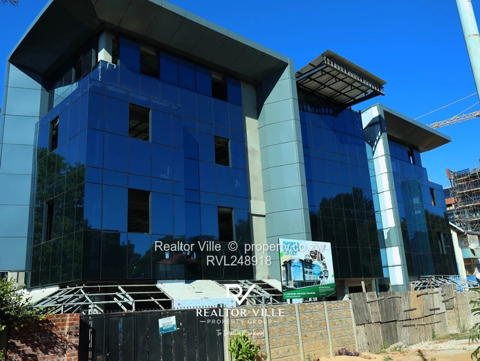 30m² Glass-Front Office to Rent in Harare CBD — Borehole