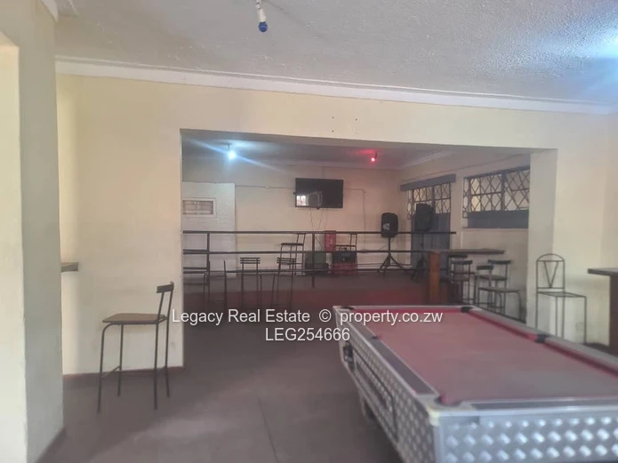 Gated Double-Storey Mufakose Shop — Cold Room & Parking