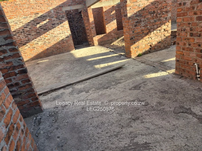 Prime 2,000sqm Stand with Incomplete Modern Home – Masotsha Ndhlovu