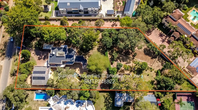 Five-Bedroomed House For Sale In Ballantyne Park, Harare