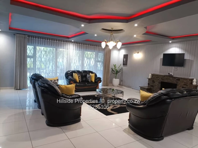 Chisipite Fully Furnished 5 Bedroomed House To Rent_