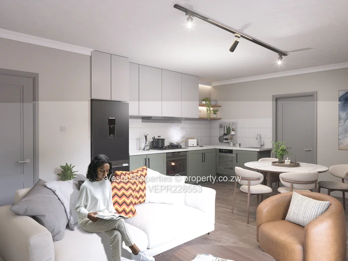 Luxury 2-Bed Apartment complex in Borrowdale