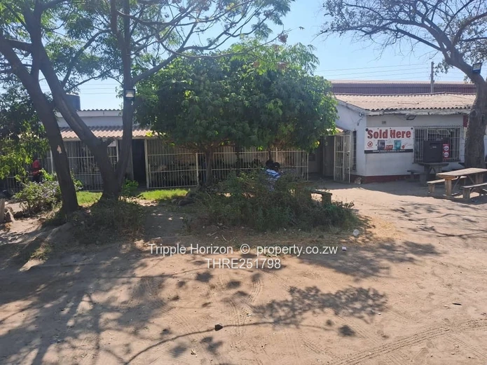Budiriro Main Road Shop - Gated Front, Workshop & Yard