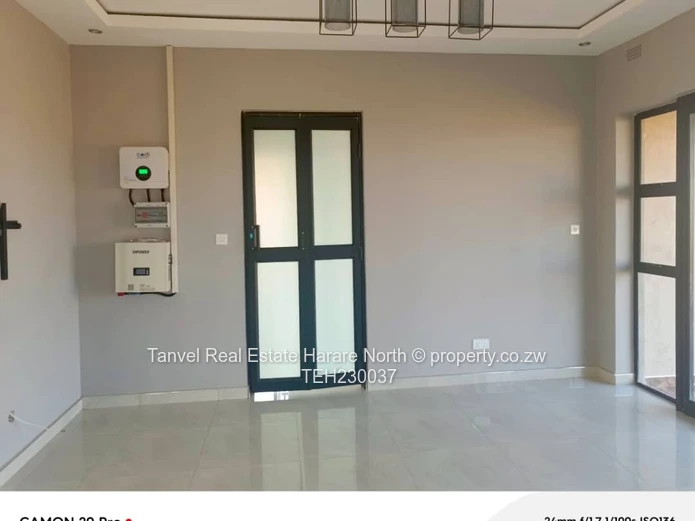 Available for letting in Malbrough Sunset views is a modern 3bedroomed house with mes, fitted kitche